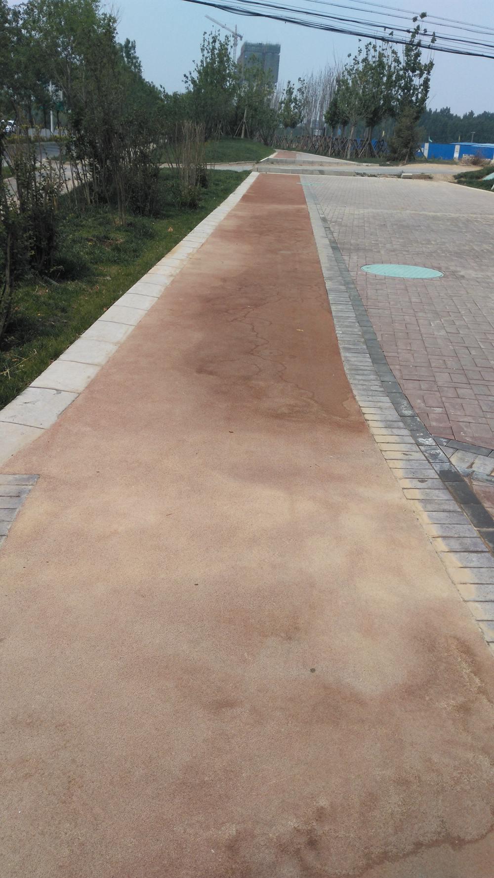 河北大廠彩色橡膠路面 (2)